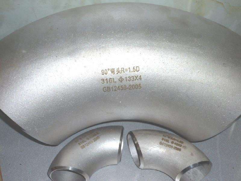 6 inch SCH20 ASTM A312 TP304 90 degree stainless pipe fittin